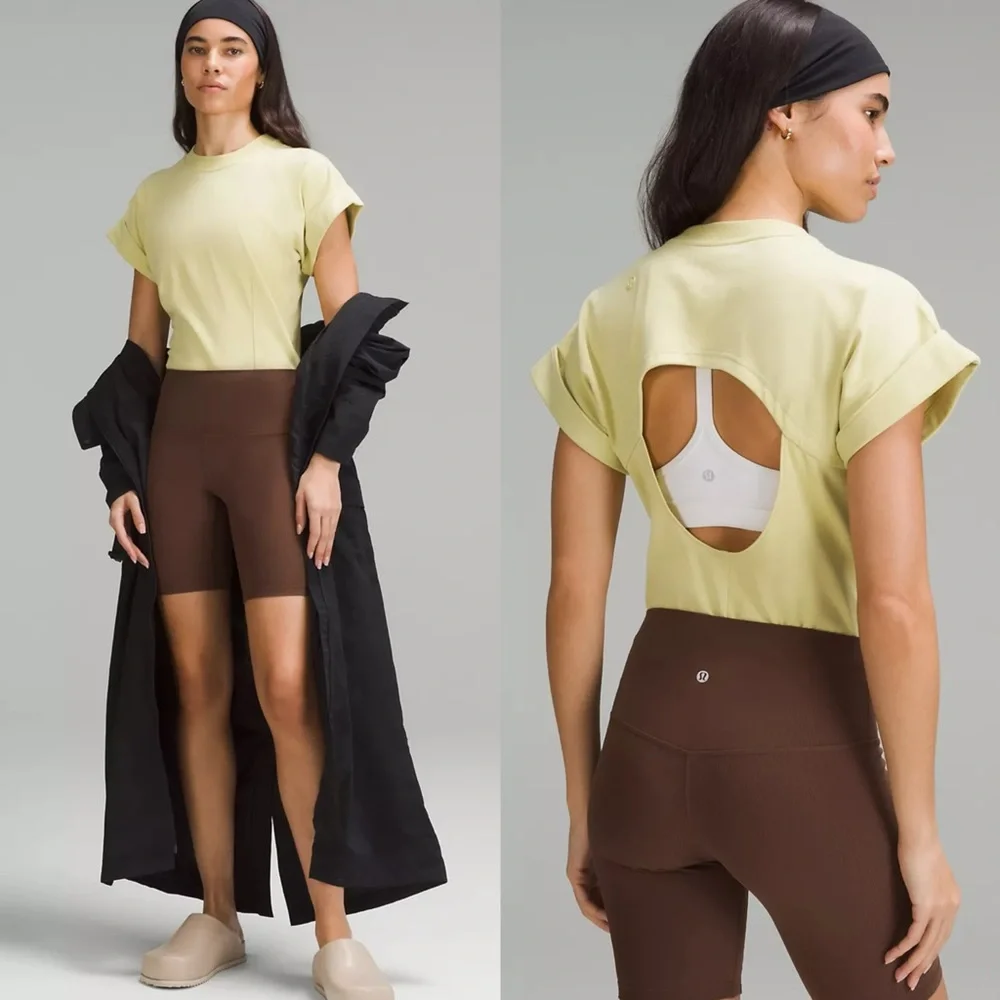 🩷FIRM PRICE🩷 Lululemon Heavy Weight T shirt Bodysuit